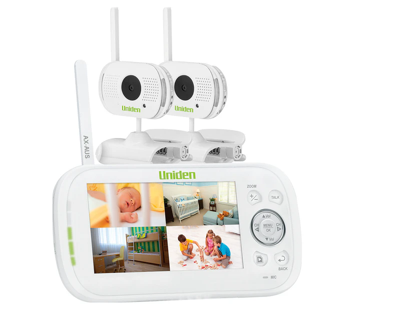 UNIDEN - BW3102 4.3″ Baby Monitor System (Monitor Dock Not Included) - Double Camera