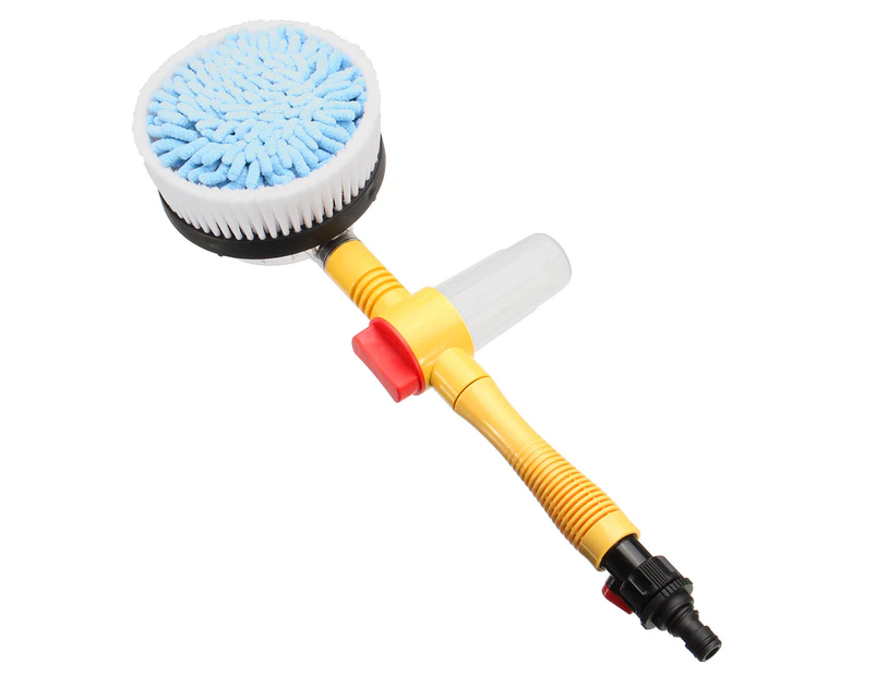 Auto High Pressure Rotating Wash Brush Extendable Car Vehicle Care Washing Sponge Cleaner Tool