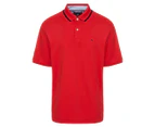 Tommy Hilfiger Men's Classic Fit Hopkins Polo Shirt - Apple Red
