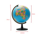 32cm English World Globe Map Desktop Decor Earth Interactive Toy Kids Gift