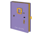 Friends Purple Door Premium A5 Notebook - Purple