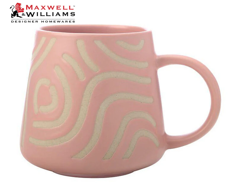 Maxwell & Williams 420mL Squiggle Mug - Musk