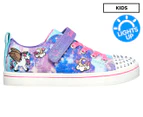 Skechers Girls' Twinkle Toes Sparkle Rayz Unicorn Moondust Sneakers - Purple/Multi