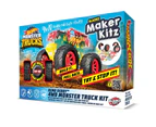 Hot Wheels - Hw Maker Kitz: Monster Truck 4Wd Kit - Kids Vehicles