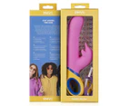 Post Modern Vibes Copy Dolphin Vibrator - Pink/Yellow/Blue