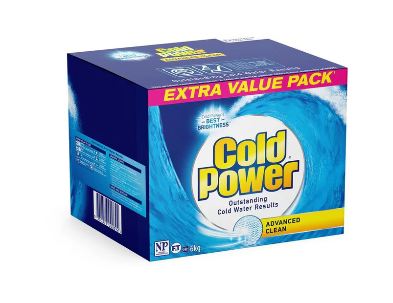 Cold Power Advanced Clean Laundry Powder 6kg