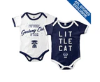 Geelong Cats Set Of 2 Infant Grow Suits
