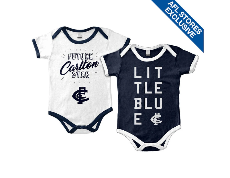 Carlton Set Of 2 Infant Grow Suits