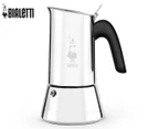 Bialetti 10-Cup Venus Coffee Pot - Silver/Black