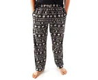 Nightmare Before Christmas Mens Jack Skellington Pyjama Bottoms (Black/White) - NS6215