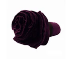 Double Ruffle Throw Plum by Accessorize - Plum