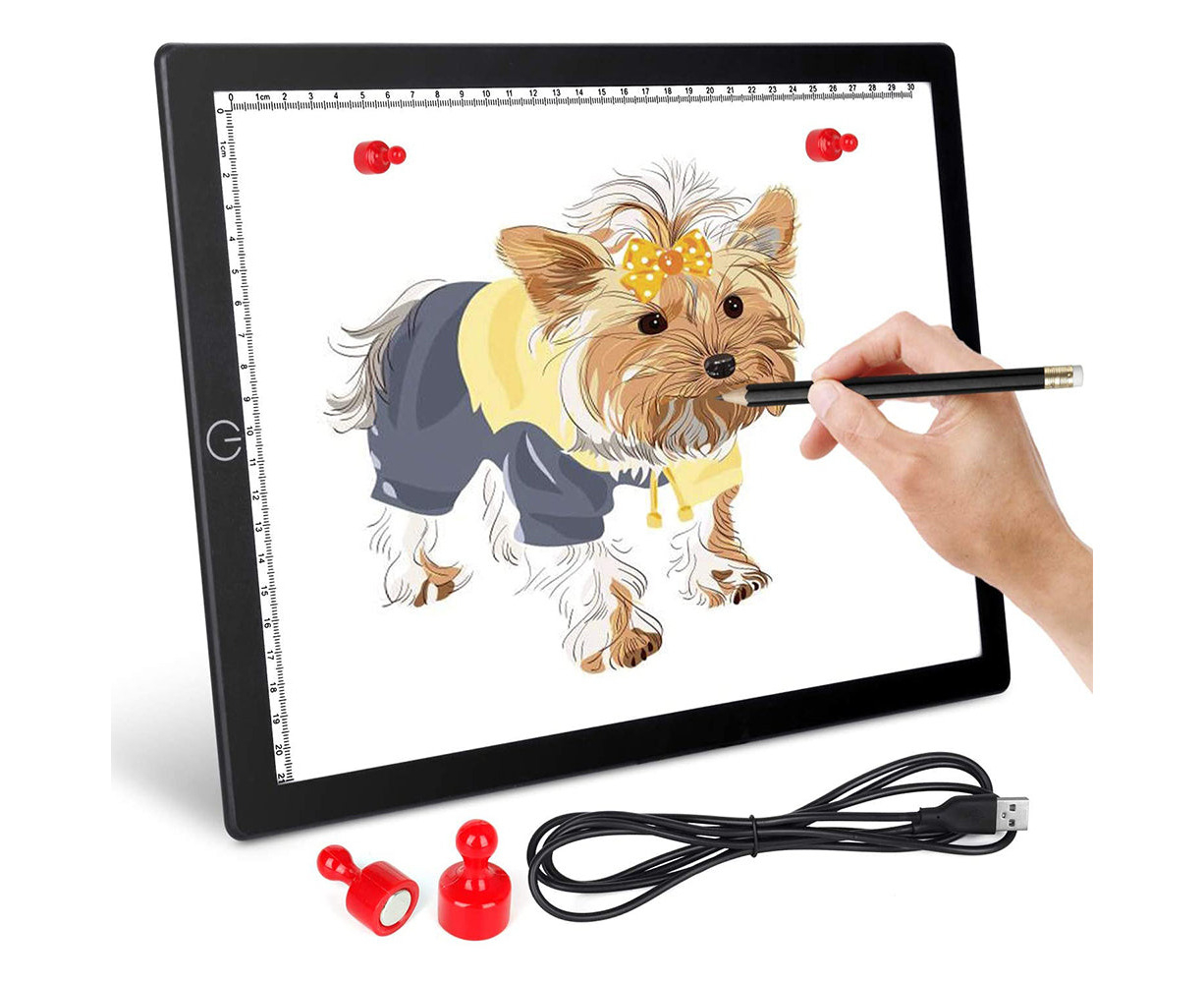 A4 LED Light Box Tracing Drawing Board Art Design Pad Copy