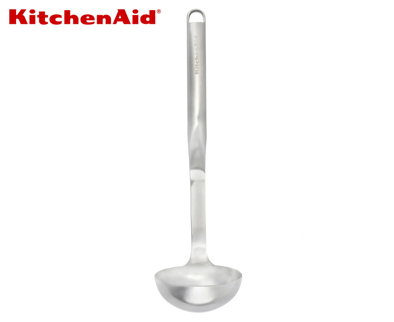 KitchenAid Ladle Spoon 31cm Stainless Steel Kitchen Cooking Utensil Silver