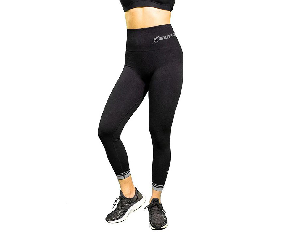 Patented Women's CORETECH® Vixen Postpartum Recovery 7/8 Legging (Black)