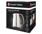 Russell Hobbs 1.7L Carlton Stainless Steel Kettle - Silver/Black RHK82BRU