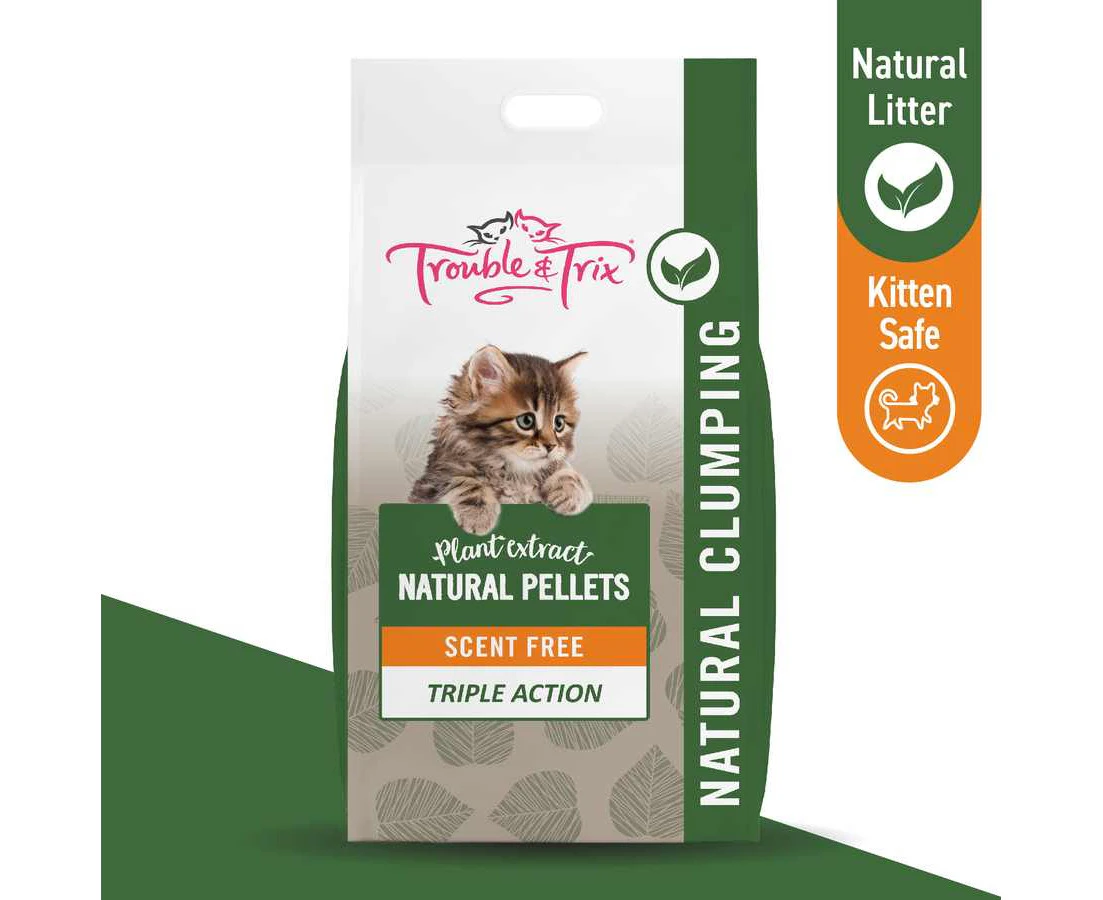 Trouble and Trix Cat Litter Natural 10 Litre