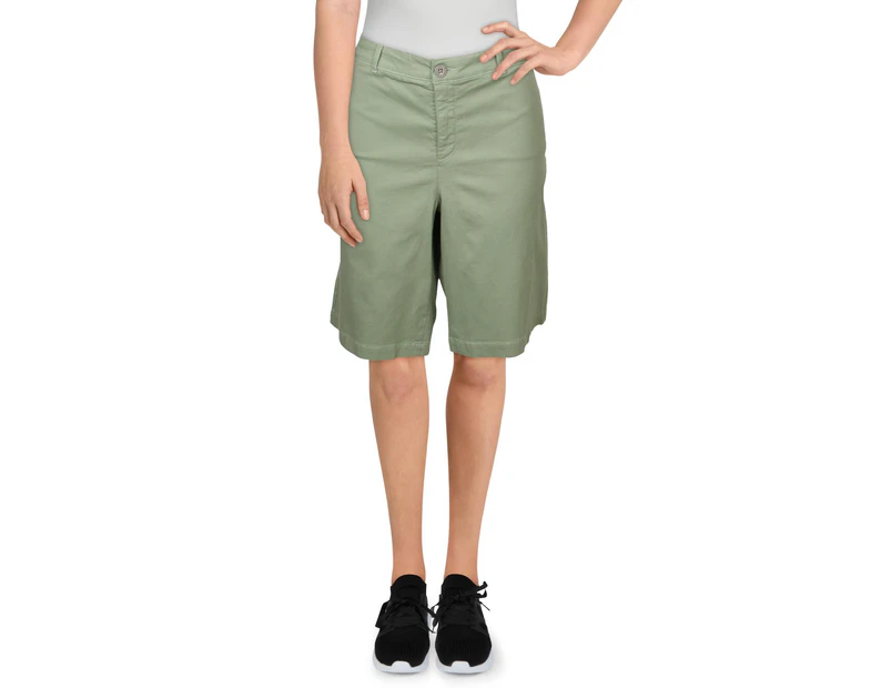 Nydj Women's Shorts Bermuda Shorts - Color: Desert Willow