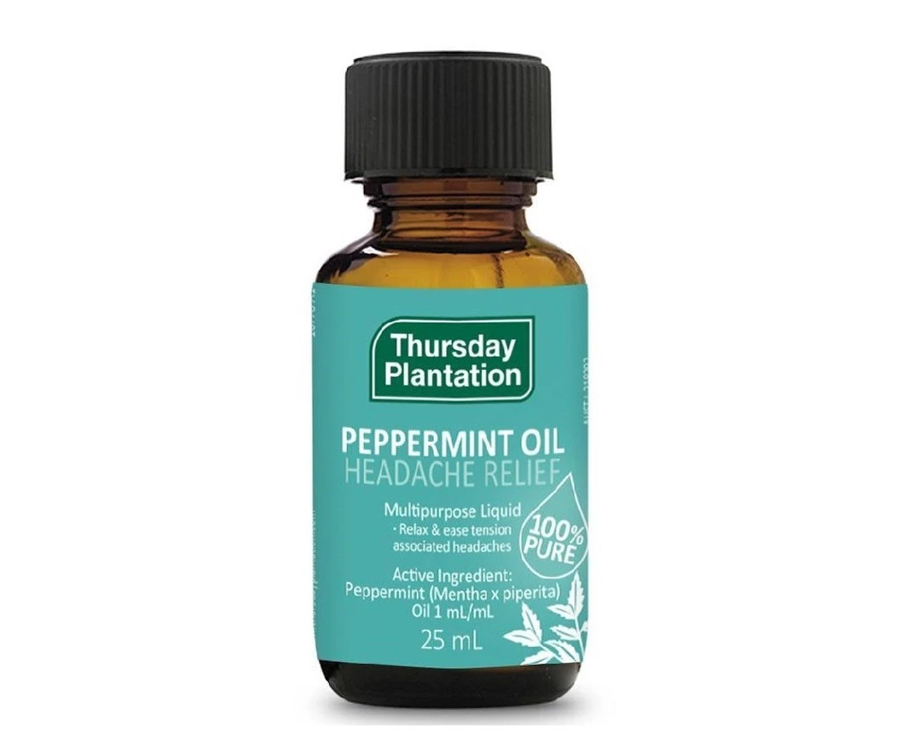 Thursday Plantation Pure Peppermint Oil 25 Headache Relief