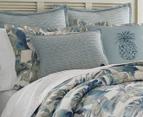 Tommy Bahama Raw Coast Queen Bed Quilt Cover Set - Blue/Multi