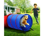 Pet Dog Tunnel Puppy Agility Equipment Interactive Toys Exercise Training with Carrying Case