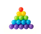 200PCS 6.5cm Ocean Balls Colourful Plastic Kids Baby Toy Ball Pit Pool Tent Playpen Soft Ball