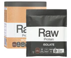 Amazonia Raw Protein Organic Isolate Choc Coconut Sachet 30g x 12 Displa
