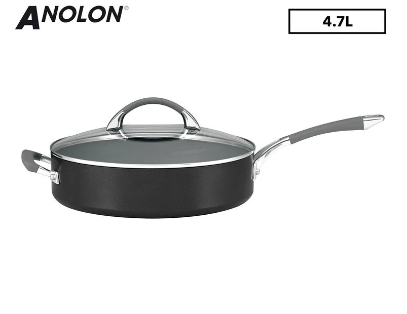 Anolon Endurance+ 30cm/4.7L Covered Saute w/ Glass Lid