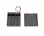 4 X Aa Enclosed Battery Holder Box With On And Off Switch