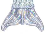 Bestway Iridescent Mermaid Tail Lounge - Silver/Clear