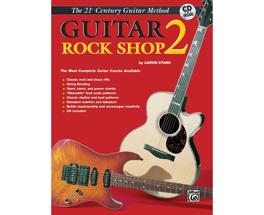 21st Century Guitar Rock Shop Book 2 Book CD Catch .au