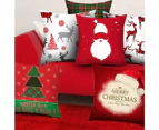 2Pcs Christmas Pillow Covers - Christmas Hat