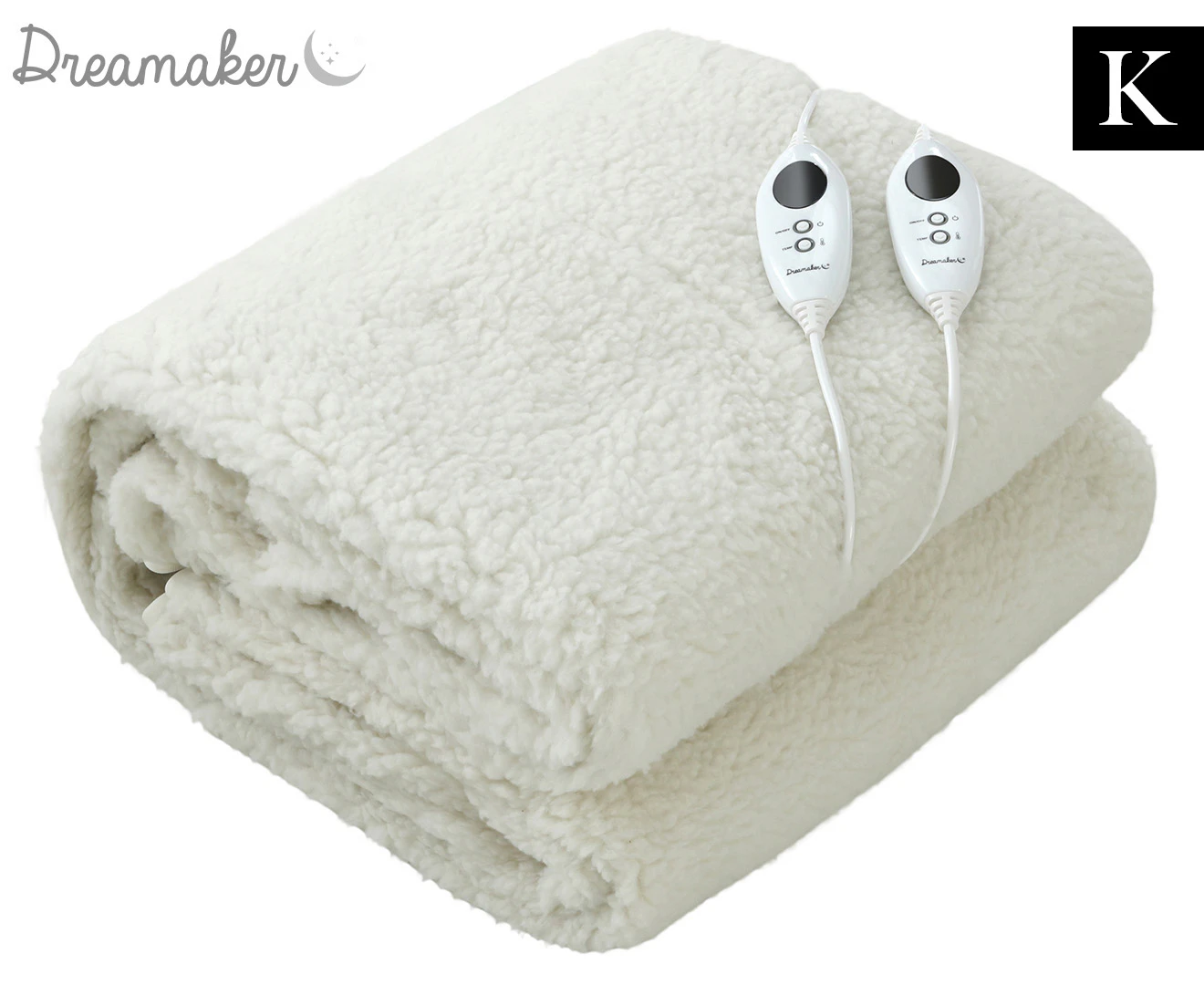 Dreamaker Fleece Top King Bed Electric Blanket