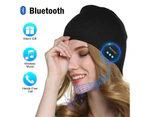 Bluetooth Beanie Hat Wireless Smart Beanie Black