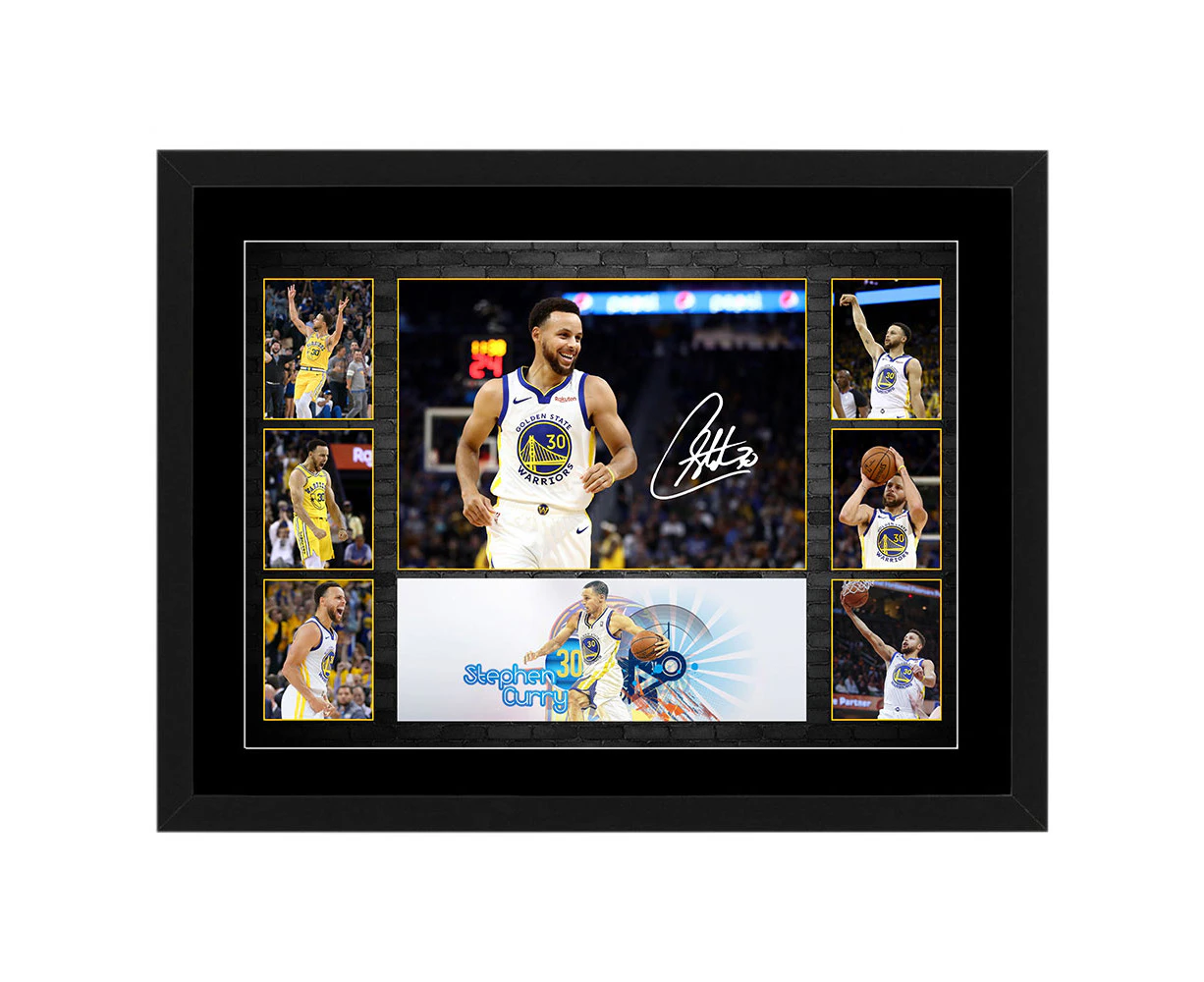 Basketball - Stephen Curry Golden State Warriors Framed Pre Print