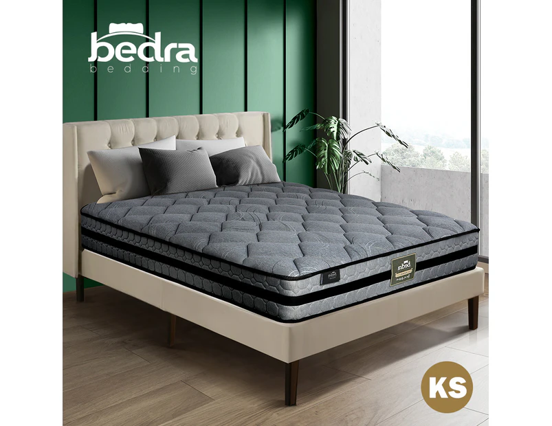 Bedra Bedra King Single Mattress Bed Mattress 3D Mesh Fabric Firm Foam 7-Zone Spring 22cm