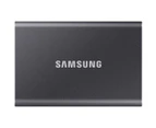 Samsung 2TB Portable SSD T7 USB3.2Titan (Grey) MU-PC2T0T