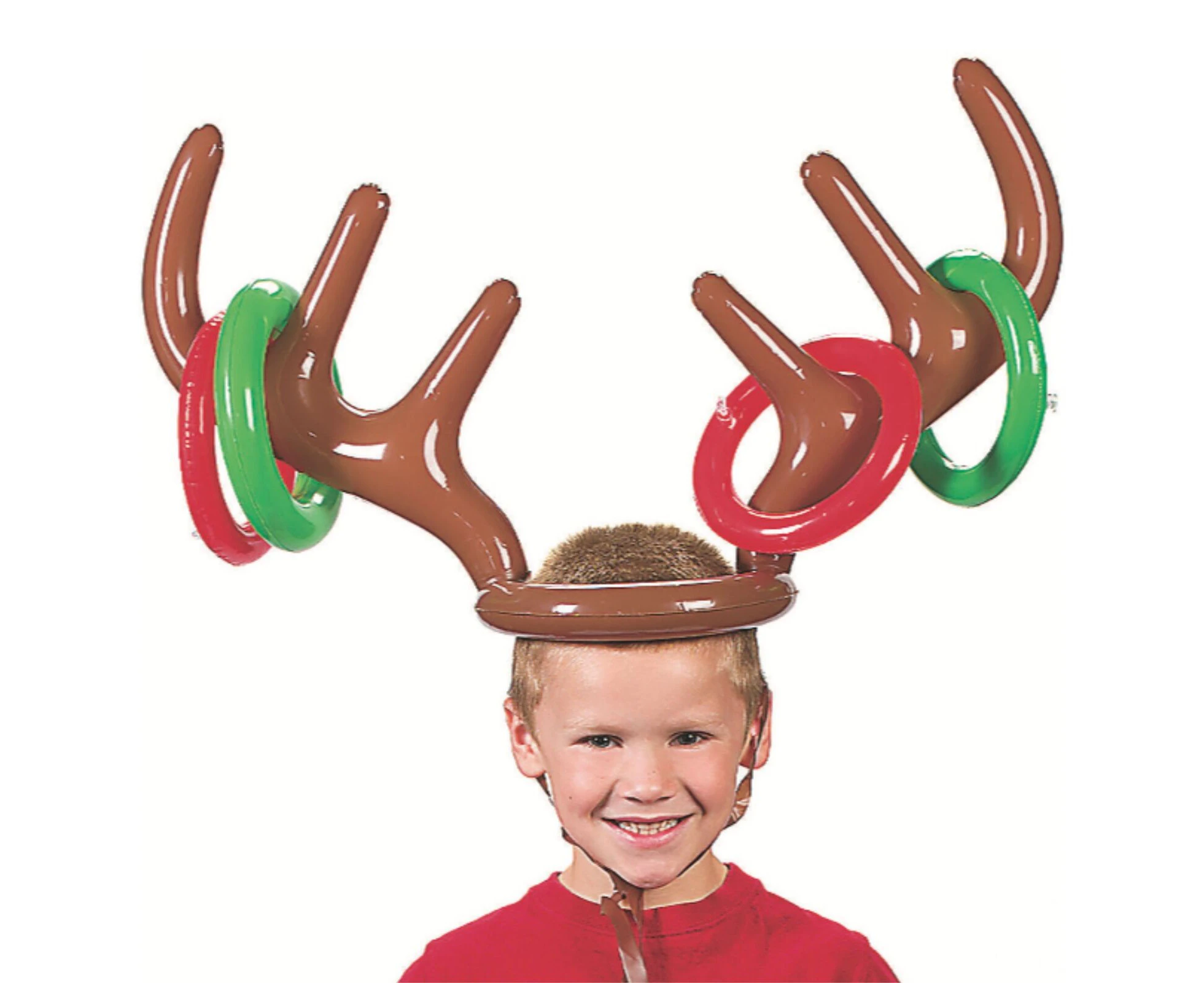 Inflatable Christmas Antler Ring Toss