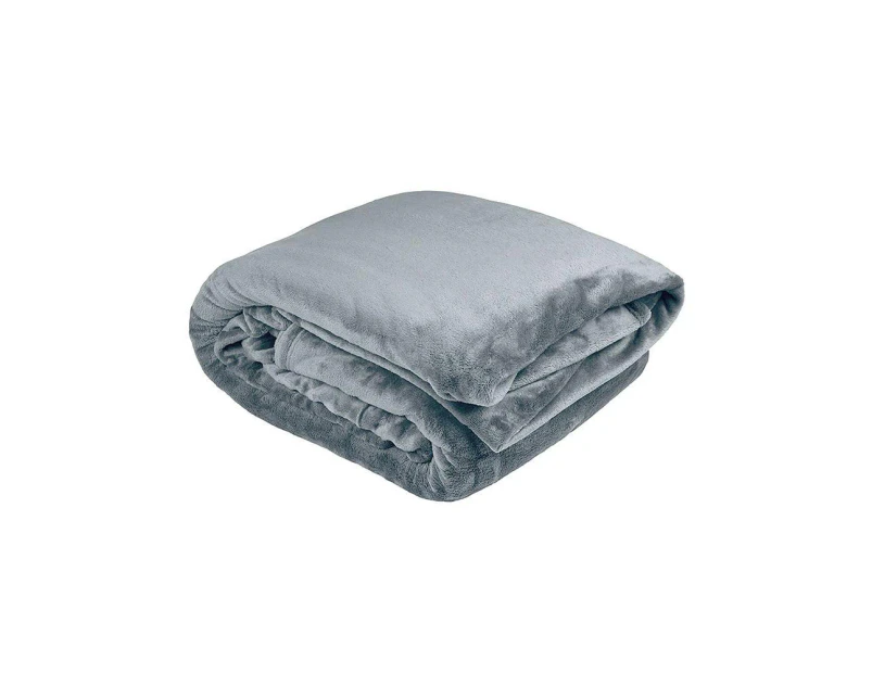 Bounty Ultraplush Blanket - Steel Blue