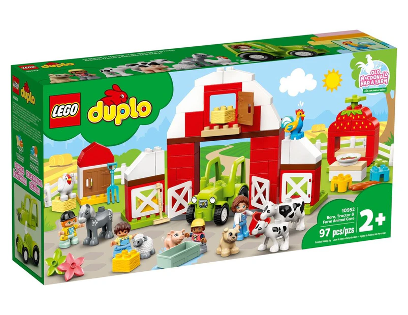 LEGO DUPLO Barn, Tractor & Farm Animal Care 10952