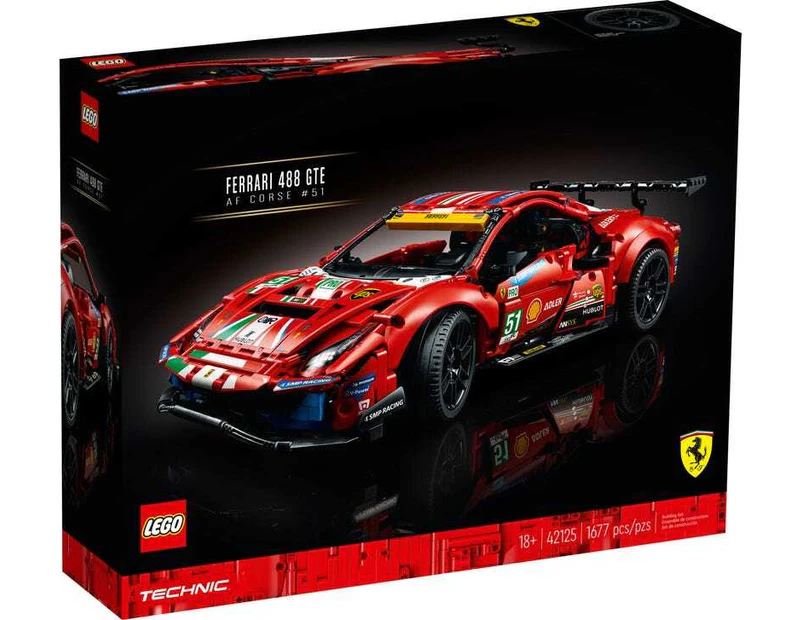 LEGO TECHNIC 42125 Ferrari 488 GTE 'AF Corse #51'