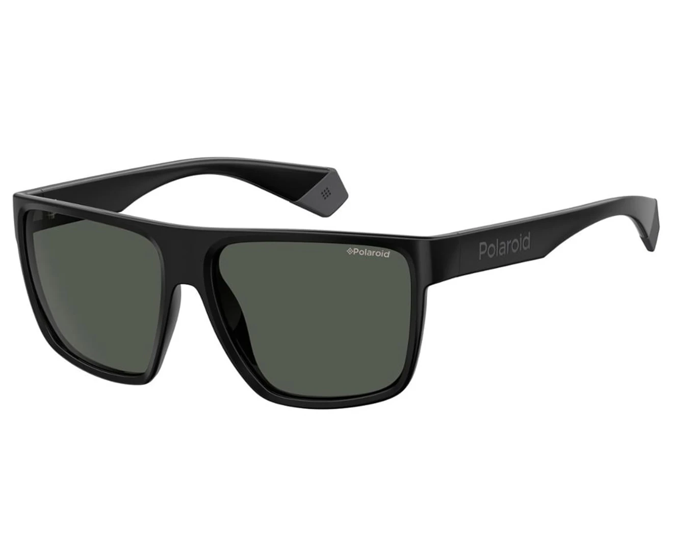 Polaroid Men's Square Polarised Sunglasses - Black