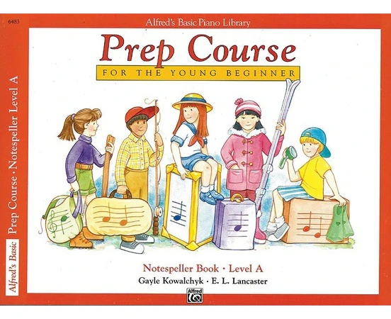 Alfred's Basic Piano Library (ABPL) Prep Course Notespeller Level A