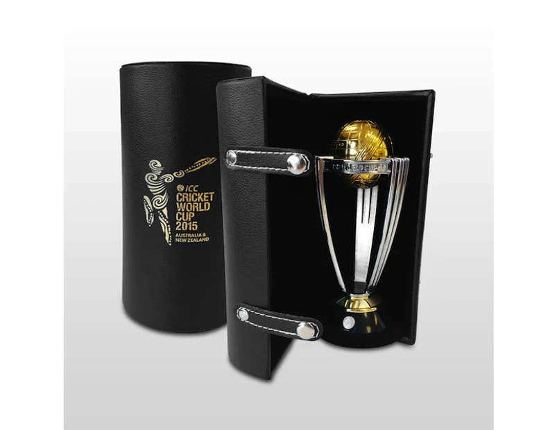 Cricket - 2015 ICC Cricket World Cup - Replica ICC Cricket World Cup Trophy In Leather Case