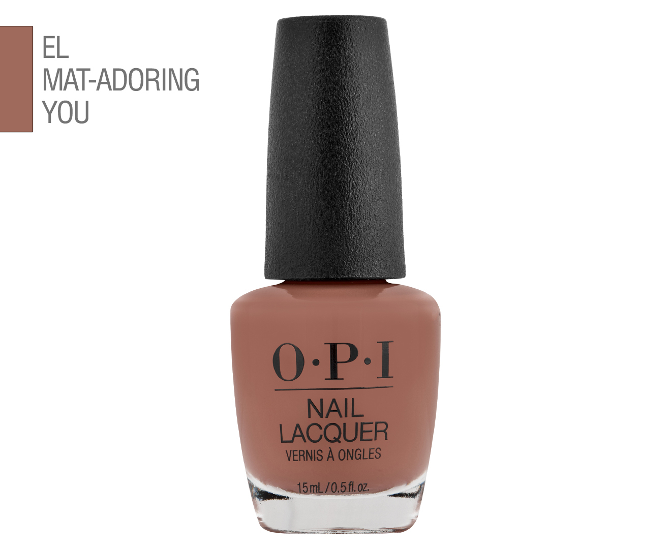 OPI Nail Lacquer 15mL - El-Mat Adoring You