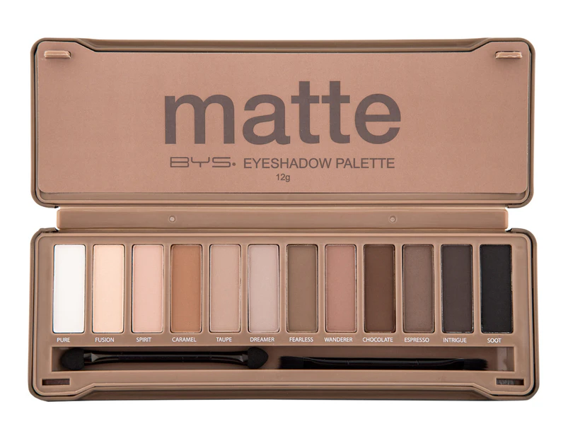 BYS Matte Eyeshadow Palette 12g