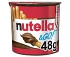 4 x Nutella & Go! w/ Breadsticks 48g 2