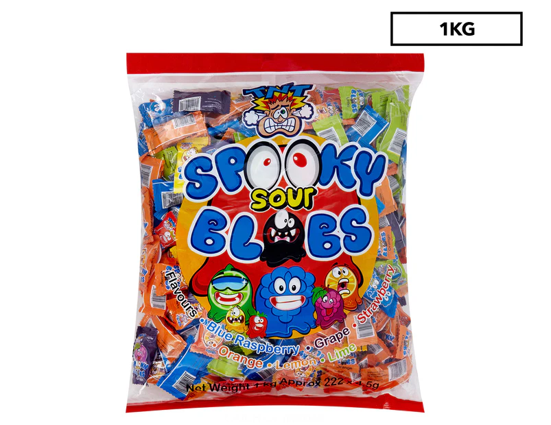 Tnt Spooky Sour Blobs 1kg x 1