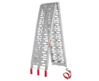 Advwin 2.3M 340KG Loading Ramp Aluminum Folding Light Equipment ATV Motorcycle