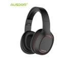 Ausdom M09 Bluetooth Foldable Over-Ear Wired Wireless Headphones - Black 1