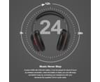 Ausdom M09 Bluetooth Foldable Over-Ear Wired Wireless Headphones - Black 5